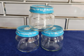 Glass Baby Food Jars 2.5–3.5 oz | Homemade Baby Food Storage