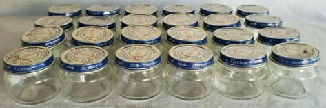 Glass Baby Food Jars 2.5–3.5 oz | Homemade Baby Food Storage